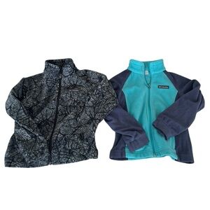 Bundle of 2 Columbia Fleece Jackets‎ (Size 7/8 Small)